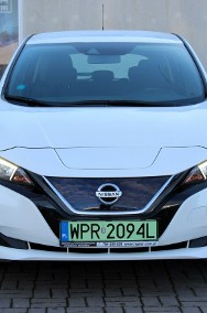 Nissan Leaf SalonPL FV23% 40Khw Acenta Kamera Pakiet Zima Navi 150KM 1WŁ LED-2