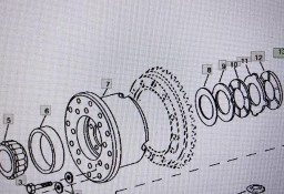 Przekładnia stoźkowa John Deere Nr części R 83035 Pasuje do modeli 4555/4755/4955