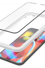 2x Szkło Hartowane Spigen Alm Glass Fc do iPhone 13 Pro Max Black-2