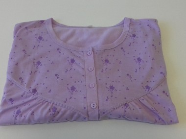 Koszula nocna liliowa, do sprzedania-1