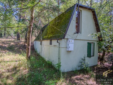 Działka Budowlana z domkiem letniskowym Łosie gm. Radzymin 30 min od Warszawy-1