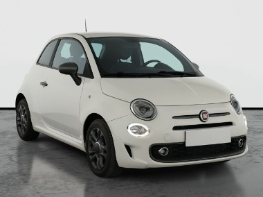 Fiat 500 , Salon Polska, Skóra, Klima, Tempomat-1