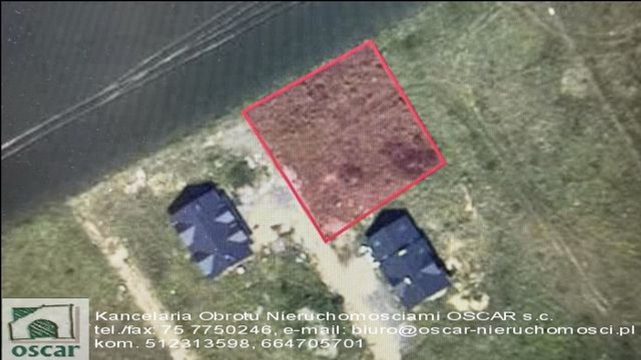 Działka na sprzedaż, 1036 m², Zgorzelec Łagów - Widok 2