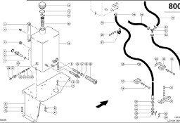 Claas Lexion 560 ZBIORNIK HYDRAULIKI 0007719641 (Zbiornik hydrauliki)