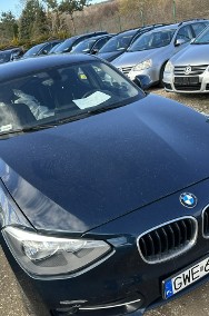 BMW SERIA 1 Klimatyzacja, oszczędny silnik, bluetooth, 5 drzwi, bardzo zadbany-2