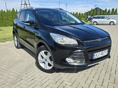 Ford Kuga II 1,5Turbo Benz. Skóry.Panorama Dach.Navi.Kamera Cofania.Serwis.OKAZJA-1
