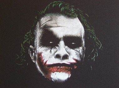 Joker Oryginalny obraz ręcznie grawerowany ...-1