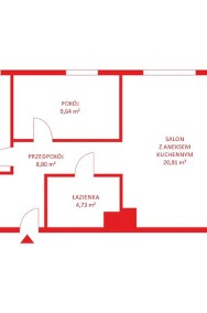 Mieszkanie, sprzedaż, 53.85, Rumia, Rumia, Wejherowski (pow.)-2