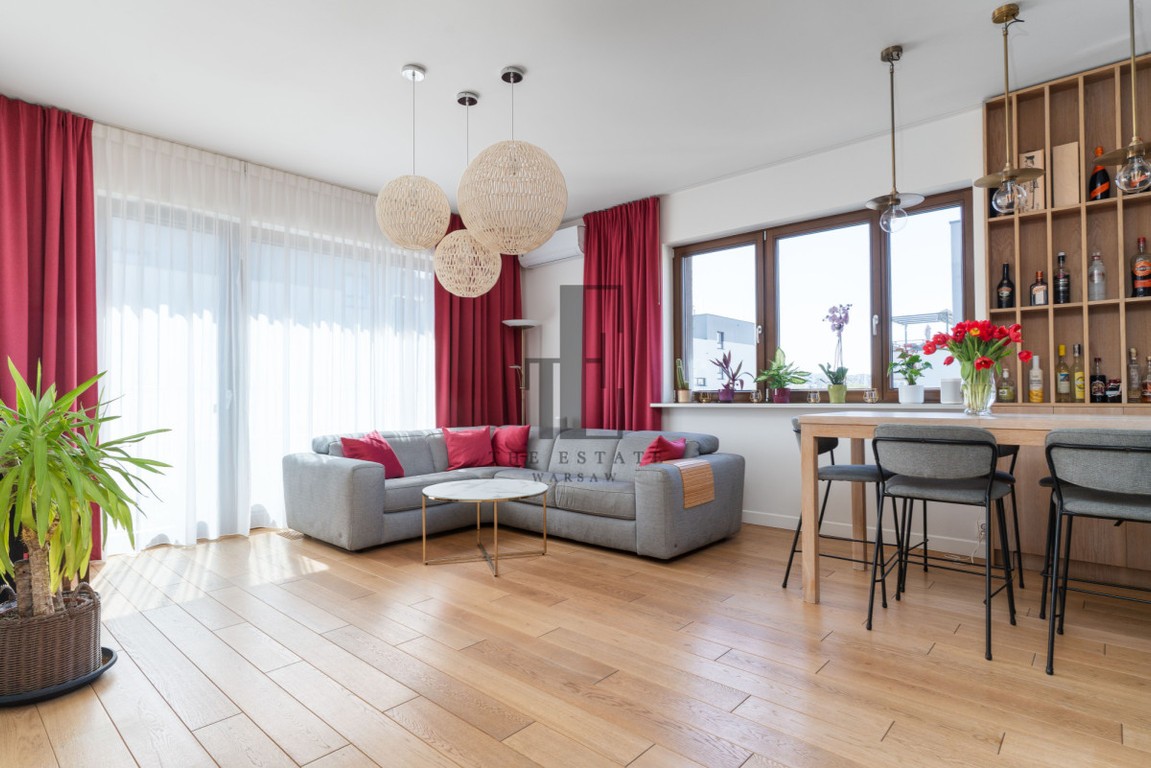 Wysoki standard 3 pok. Vena Mokotów balkon 16 m² - Widok 4