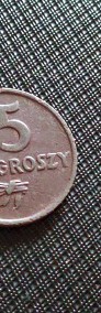Sprzedam deuga monete 5 groszy 1949 r bzm braz-4
