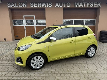 Peugeot 108 1,0 72KM Klimatyzacja CarPlay Otwierany dach Opony lato+zima