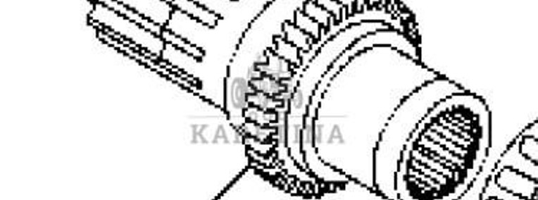 John Deere 8110 8210 8310 8410 Wał Wałek CZĘŚCI R266971-1