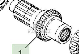 John Deere 8110 8210 8310 8410 Wał Wałek CZĘŚCI R266971