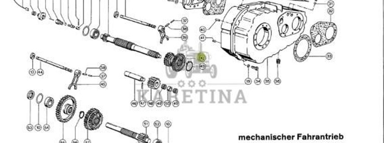 Claas Dominator 96 Skrzynia Biegów 0006094651 00 0609 465 1 0000791091 0006094040-1