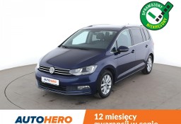 Volkswagen Touran III Highline skóra navi kamera grzane fotele LED hak ACC Bluetooth