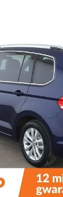 Volkswagen Touran III Highline skóra navi kamera grzane fotele LED hak ACC Bluetooth-4