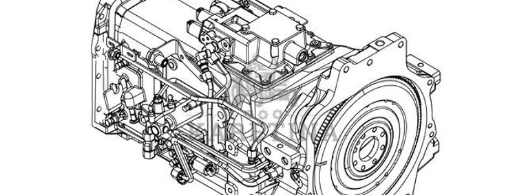 New Holland T6010 Regen przekladnia transmission 84567177R-1