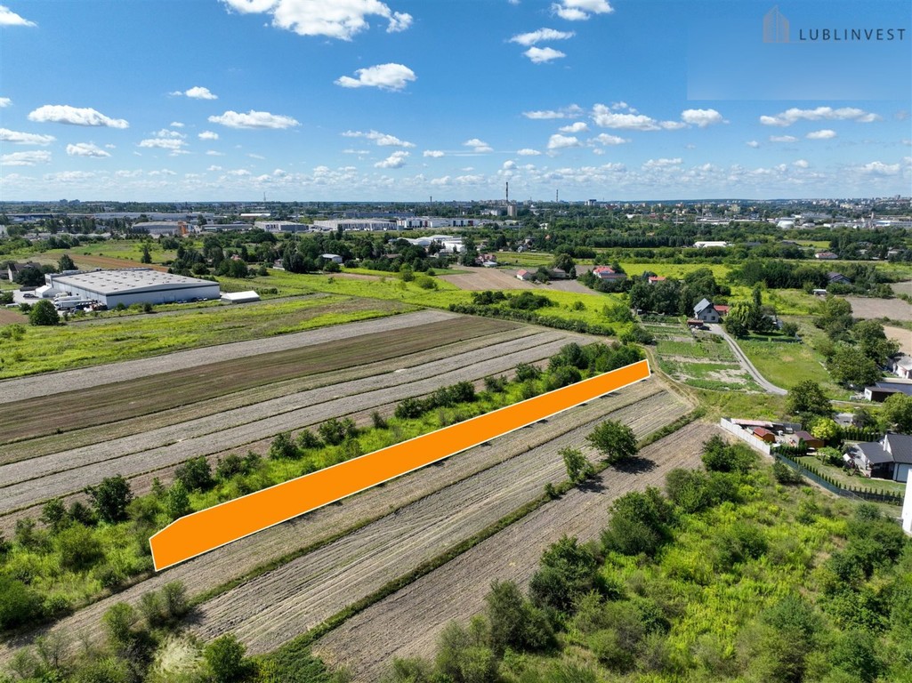 Działka inwestycyjna - Lublin, ul. Kijańska - Widok 4