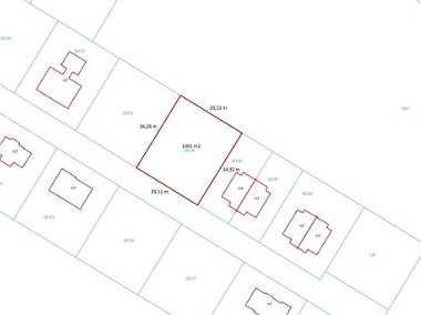 Działka Rębiechowo ul. Tęczowa o pow. 1001 m2-1