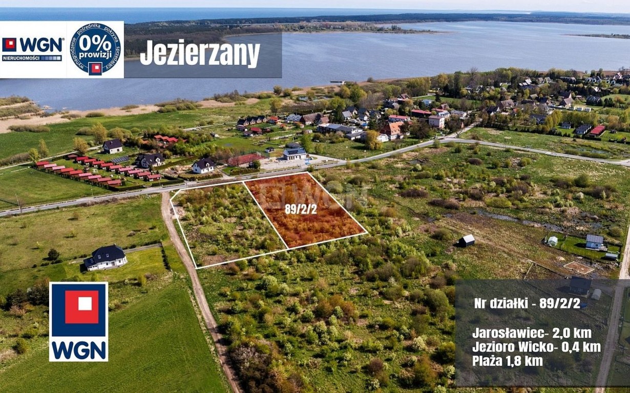 Działka na sprzedaż, 4123 m², Postomino Jezierzany