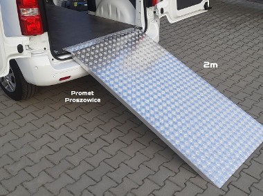  Rampa Aluminiowa płaska ponad 2m ★ Najazd Podjazd Platforma ★ różne wymiary -1