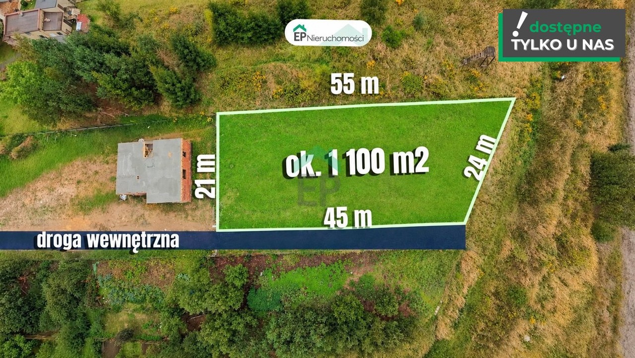 działka lub grunt na sprzedaż