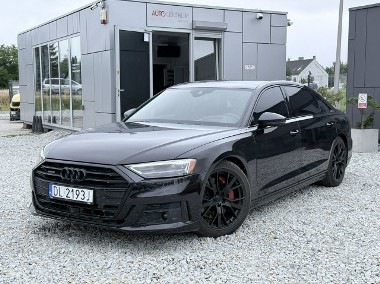Audi A8 IV (D5) Long Black D5 55 3.0 V6 24V TFSI 340KM Quattro, kamera 360, ACC-1