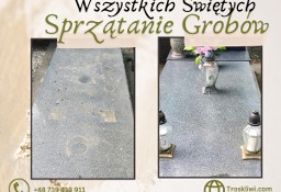 Wszystkich Świętych sprzątanie i mycie grobów dolnyśląsk