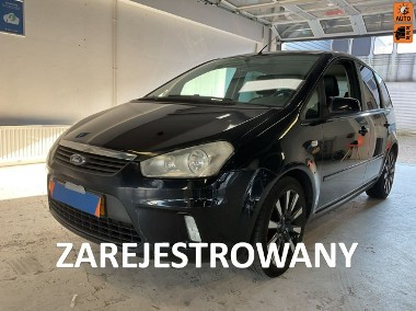 Ford C-MAX I Mocna benzyna, symboliczny przebieg, klimatronik, skórzana kierownic-1