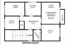 MIESZKANIE własnościowe M-5, 78.6m2, p. 2/4