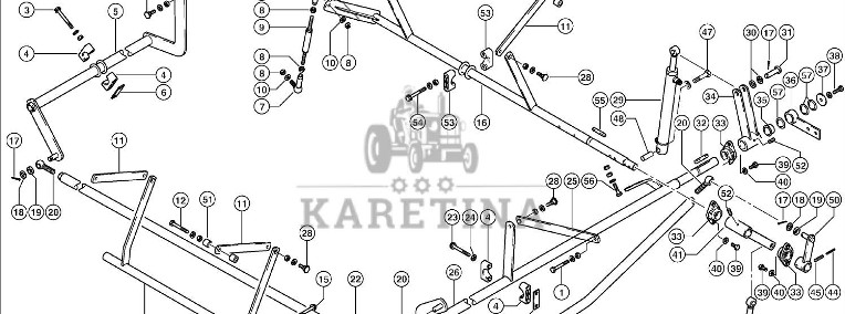 Claas Lexion 600 RURA USTALAJĄCA 0007934334 (Pokrywa zbiornika ziarna, hydr. przestawianie)-1
