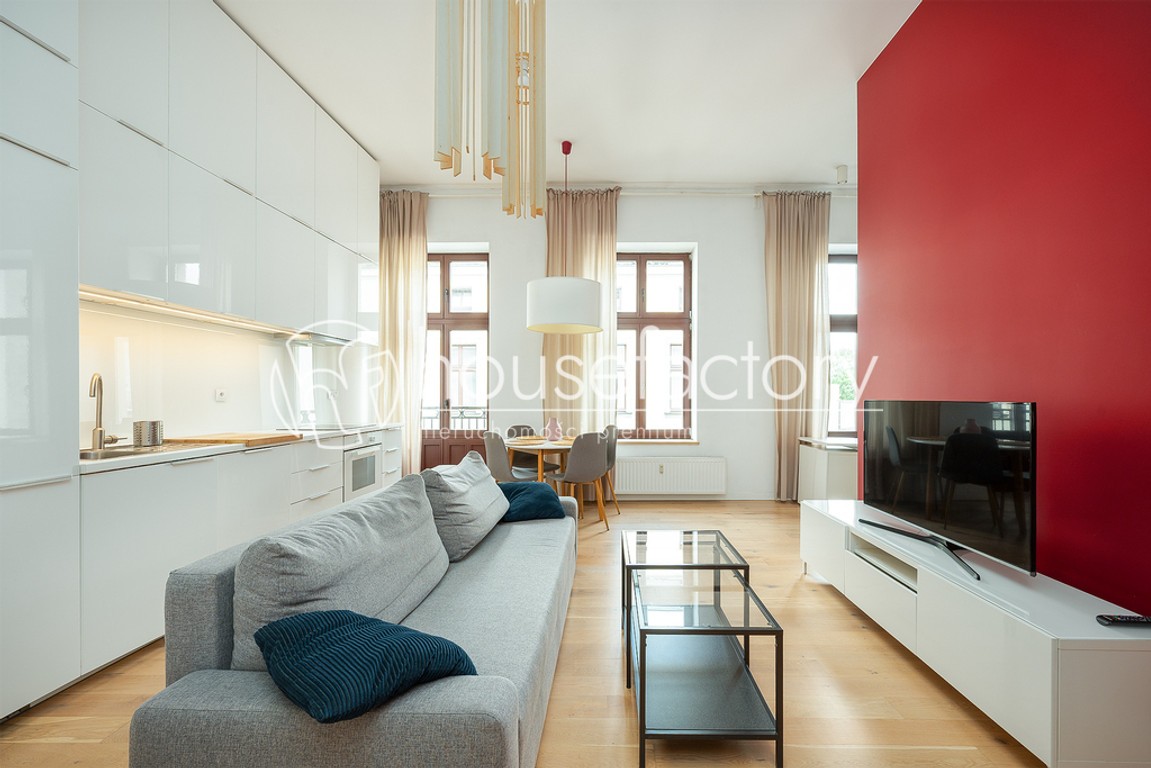 Wyjątkowy apartament w sercu miasta – balkon