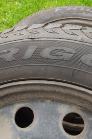 Opona zimowa 225/55 R17 na feldze stalowej-2