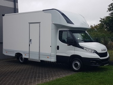 KONTENER NISKOPODŁOGOWY 4,43x2,23x2,42 SKLEP FOODTRUCK BAR KAMPER AC-1