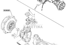 New Holland T6070 Zwrotnica 84188871