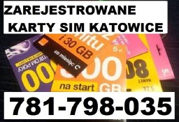 KARTY SIM ZAREJESTROWANE DETAL ANONIM KARTA STARTERY AKTYWNE