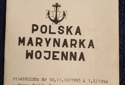 K.  Hejmowski Polska Marynarka Wojenna Filatelista nr 10,11,12/1993 i 1,2/1994 