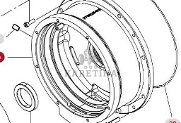 Massey Ferguson 7718S 7718 S 1804A DYNA 6 Obudowa Przekładni Skrzyni Biegów CZĘŚCI 4359480M3