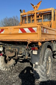 Unimog 4X4 Kosiarka bijakowa teleskopowa posypywarka pług odśnieżark-2