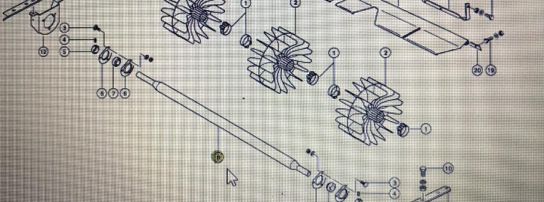 CLAAS 00 0736 552 2/Claas wałek drąźony/Claas Lexion 580 670-640 370-360-1