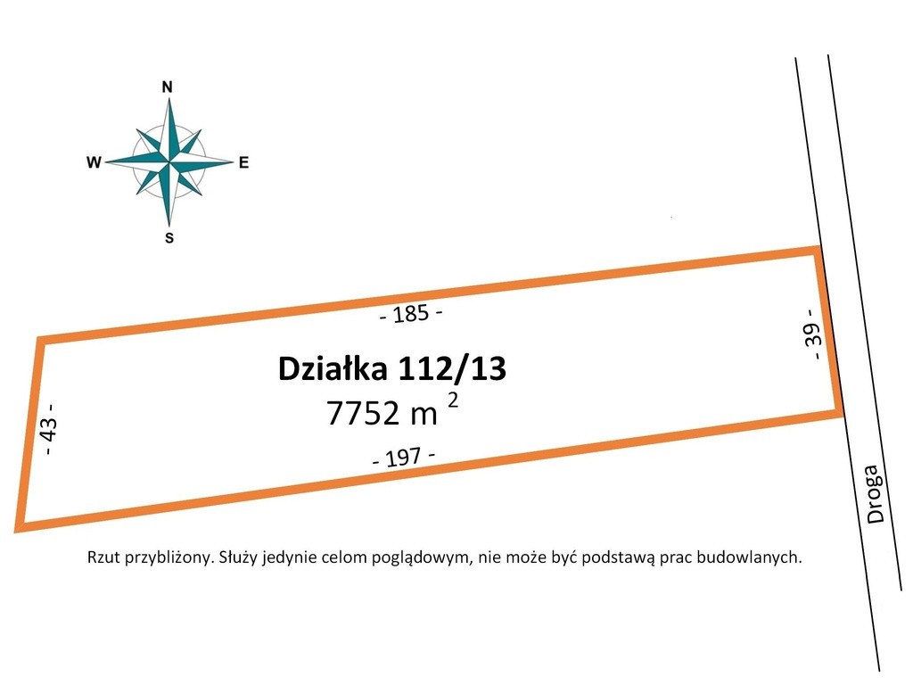 DZIAŁKA INWESTYCYJNO-BUDOWLANA 7 256 m² – NATOLIN - Widok 2