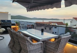 Piękny wyposażony apartament w Chorwacji 90m od plaży widok na zatokę Jasenovo