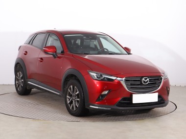 Mazda CX-3 , Salon Polska, Skóra, Navi, Klimatronic, Tempomat,-1