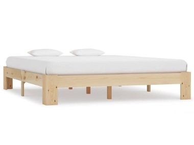 vidaXL Rama łóżka, lite drewno sosnowe, 180 x 200 cm 283285-1