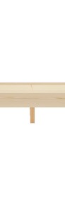 vidaXL Rama łóżka, lite drewno sosnowe, 180 x 200 cm 283285-3