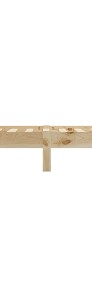 vidaXL Rama łóżka, lite drewno sosnowe, 180 x 200 cm 283285-4