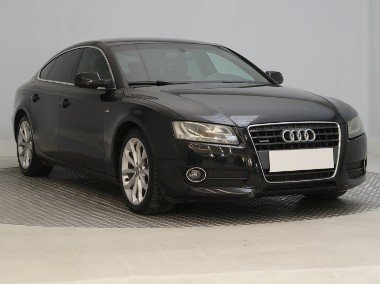 Audi A5 I (8T) , Salon Polska, GAZ, Automat, Skóra, Xenon, Bi-Xenon,-1