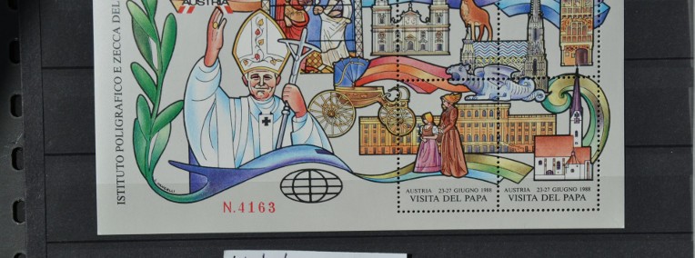 Papież Jan Paweł II Watykan ** Winieta-1