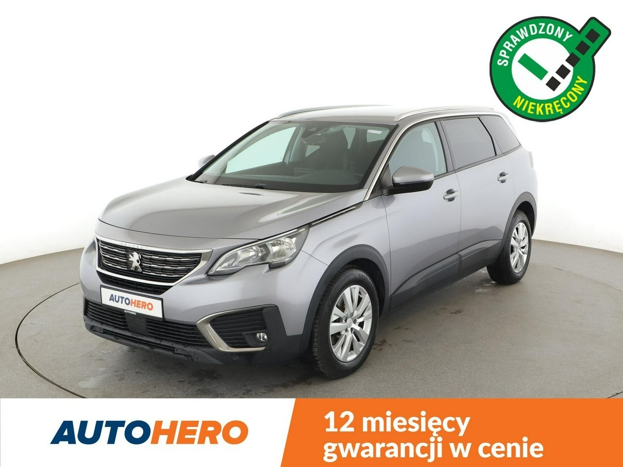 Peugeot 5008 II 7os. Niski przebieg Navi Kamera cofania Klimatyzacja Bluetooth