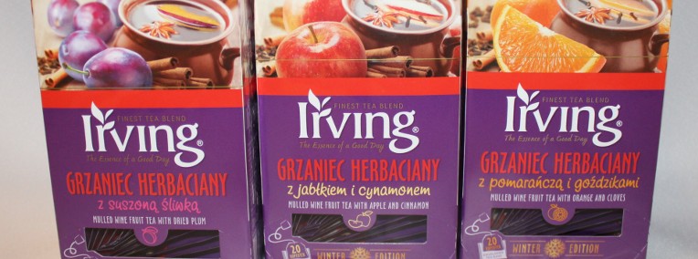 Herbata Irving grzaniec herbaciany śliwka  jabłko cynamon  pomarańcza goździki-1